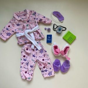 American Girl Doll Pajama Set